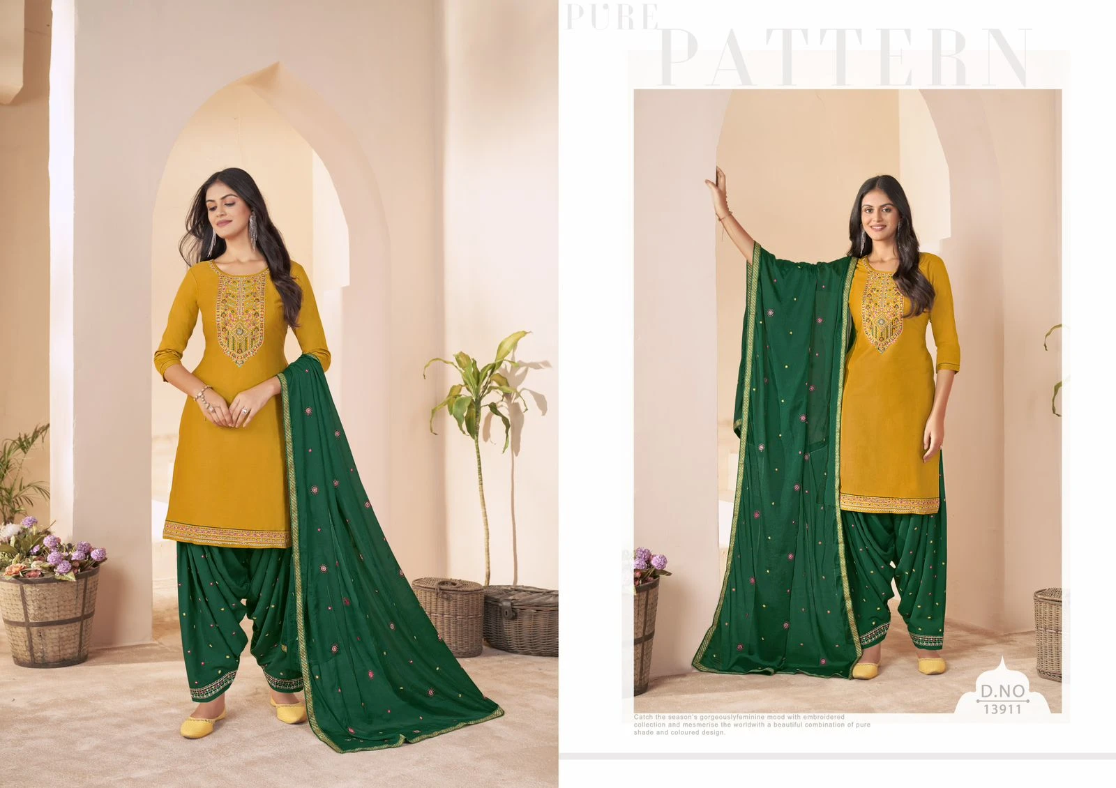 Kalaroop Fashion Of Patiala Vol 36 Jam Silk Wholesale Readymade Salwar Suit Catalog — Wholesale Salwar Suits, MPA wholesale from Surat - Gallery Image 4